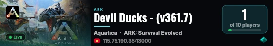 Devil Ducks - (v361.7) live status badge