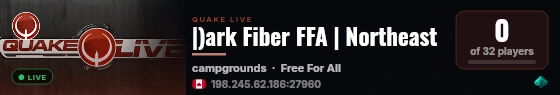 |)ark Fiber FFA | Northeast live status badge