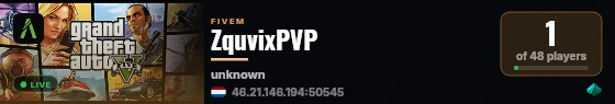 ZquvixPVP live status badge