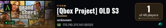 [Qbox Project] OLD S3 live status badge