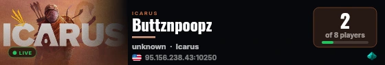 Buttznpoopz live status badge
