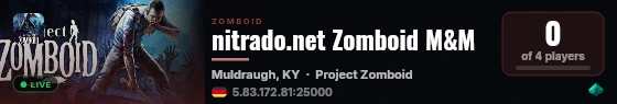 nitrado.net Zomboid M&M live status badge