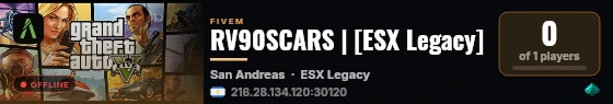 RV90SCARS | [ESX Legacy] live status badge