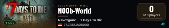 N00b-World live status badge