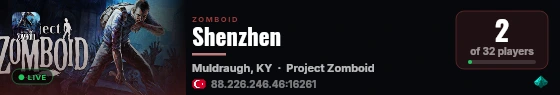 Shenzhen live status badge