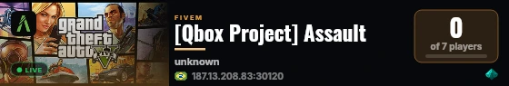 [Qbox Project] Assault live status badge