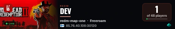 DEV live status badge