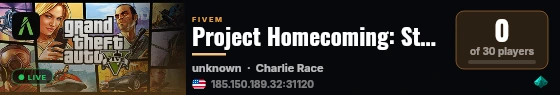 Project Homecoming: Staff Development | Join discord.phomecoming.com for rules and FAQ live status badge