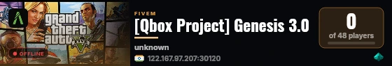 [Qbox Project] Genesis 3.0 live status badge