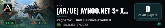 [AR/UE] AYNOO.NET S+ X10 OMEGA PVE - (v361.7) live status badge