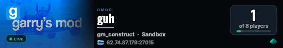 guh live status badge