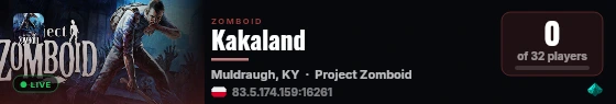 Kakaland live status badge