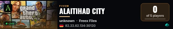 ALAITIHAD CITY live status badge