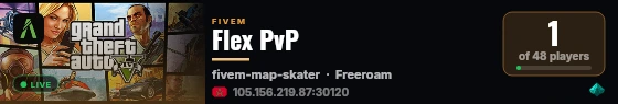 Flex PvP live status badge