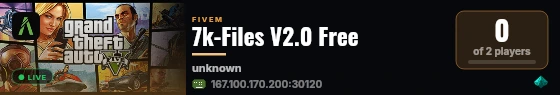 7k-Files V2.0 Free live status badge