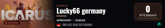 Lucky66 germany live status badge