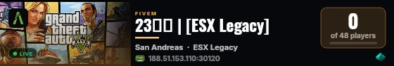 23ثب | [ESX Legacy] live status badge