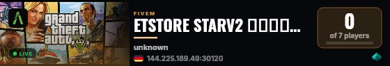 ETSTORE STARV2 ▬▬▬▬↭🡺ABERTURA HOJE 2026 🡸↭▬▬▬▬ live status badge