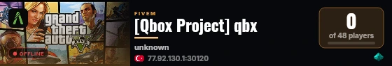 [Qbox Project] qbx live status badge