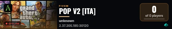 POP V2 [ITA] live status badge