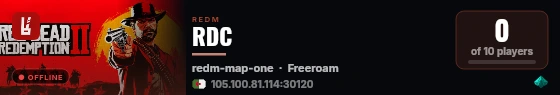 RDC live status badge
