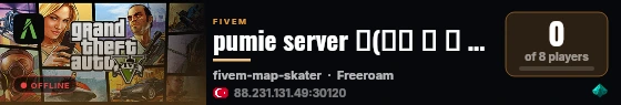 pumie server ⸜(｡˃ ᵕ ˂ )⸝♡ live status badge