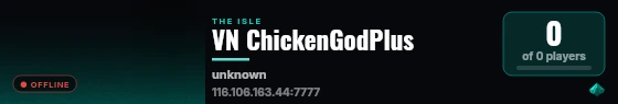 VN ChickenGodPlus live status badge