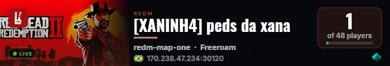 [XANINH4] peds da xana live status badge