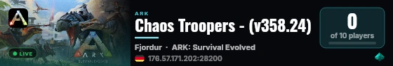 Chaos Troopers - (v358.24) live status badge
