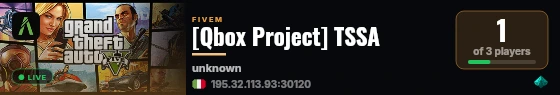 [Qbox Project] TSSA live status badge
