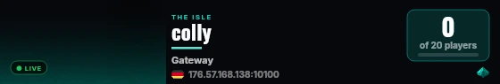 colly live status badge