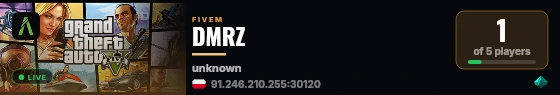 DMRZ live status badge