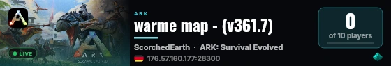 warme map - (v361.7) live status badge