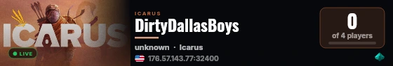 DirtyDallasBoys live status badge