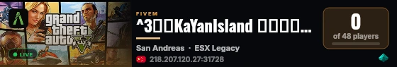 ^3卡颜KaYanIsland 招优质扮演团队入驻^3 live status badge