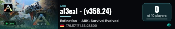 al3eal - (v358.24) live status badge