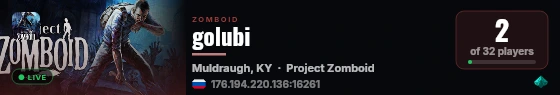 golubi live status badge