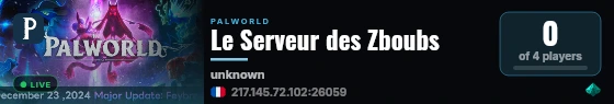 Le Serveur des Zboubs live status badge