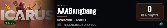 AAABangbang live status badge