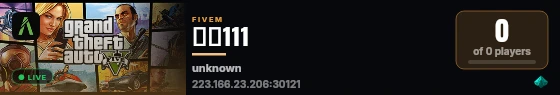 测试111 live status badge