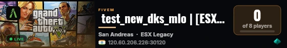  test_new_dks_mlo | [ESX Legacy] live status badge