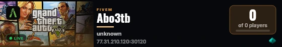 Abo3tb live status badge