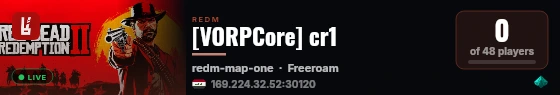 [VORPCore] cr1 live status badge