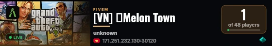 [VN] 🍉Melon Town live status badge