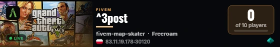 ^3post live status badge