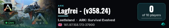 Lagfrei - (v358.24) live status badge