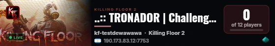 ..:: TRONADOR | Challenge+ ::.. live status badge