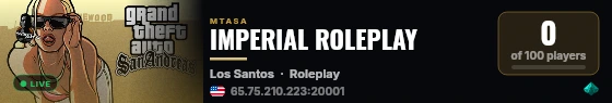 IMPERIAL ROLEPLAY live status badge