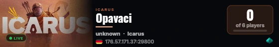 Opavaci live status badge