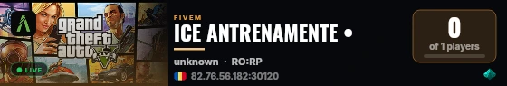 ICE ANTRENAMENTE •  live status badge